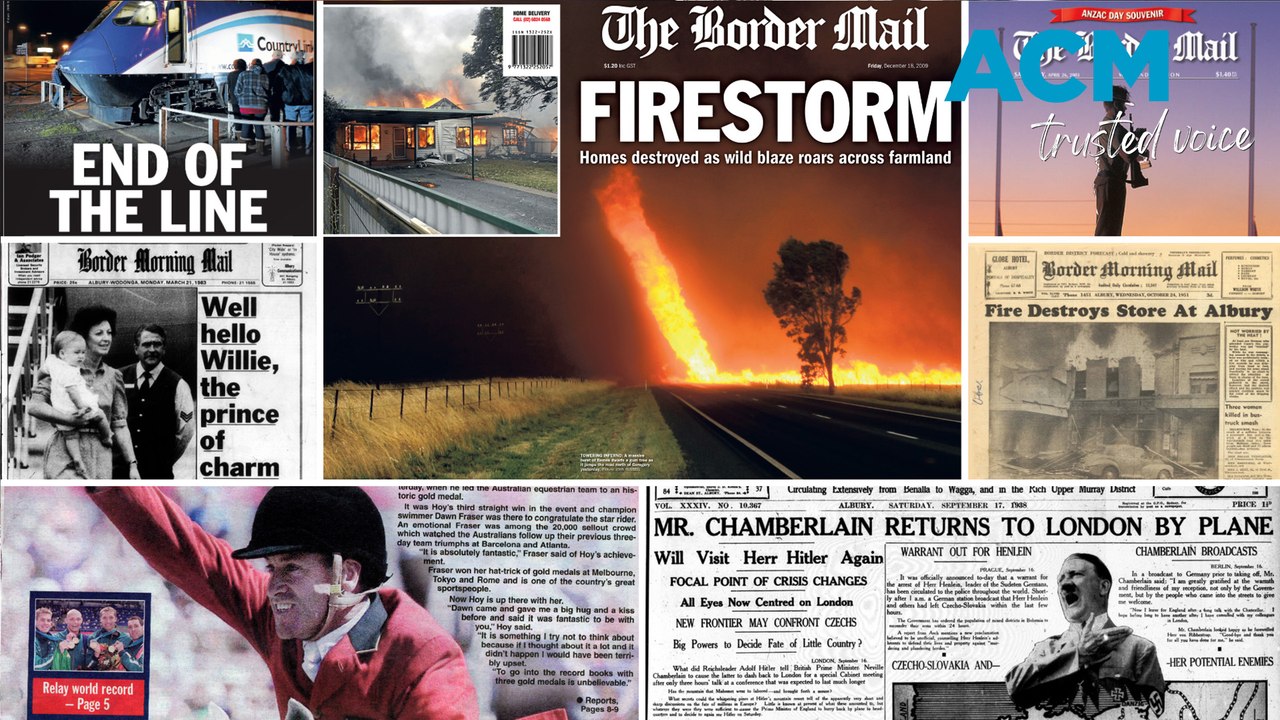 120 years of Border Mail front pages