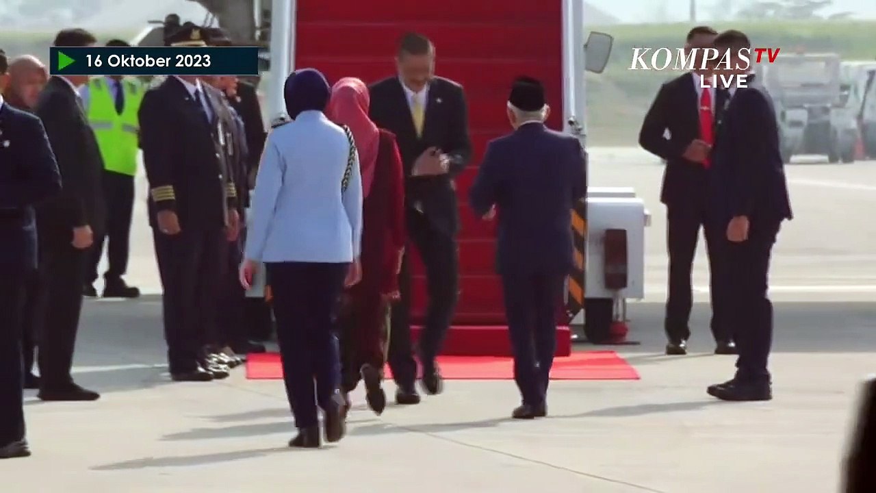 Detik-Detik Jokowi Bertolak ke China Hadiri KTT Belt and Road Initiative