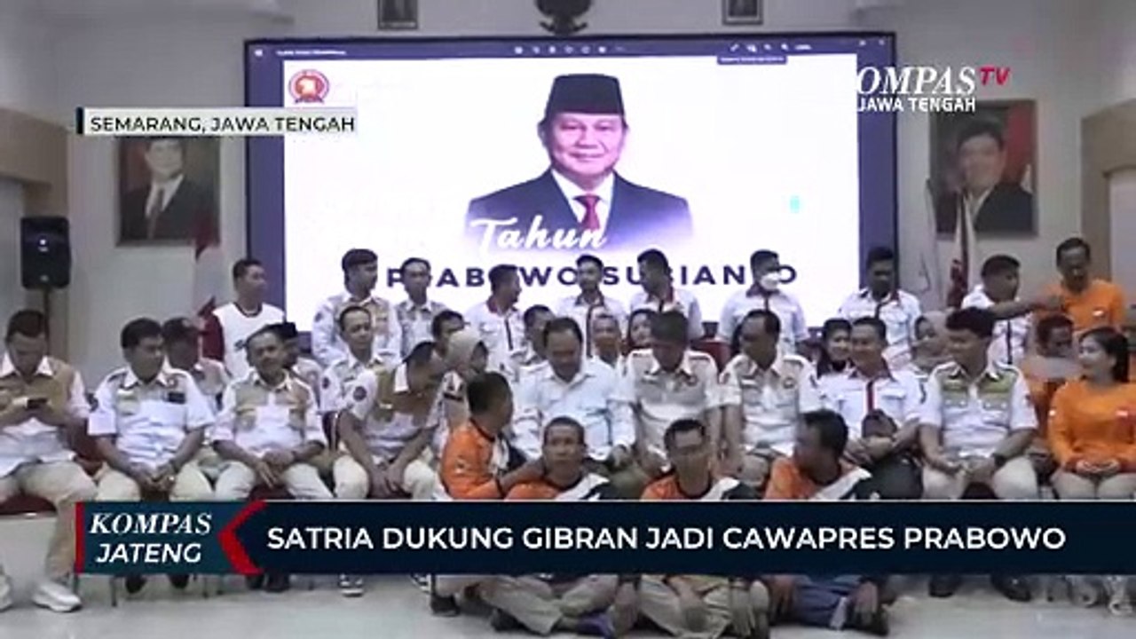 Satria Dukung Gibran Jadi Cawapres Prabowo