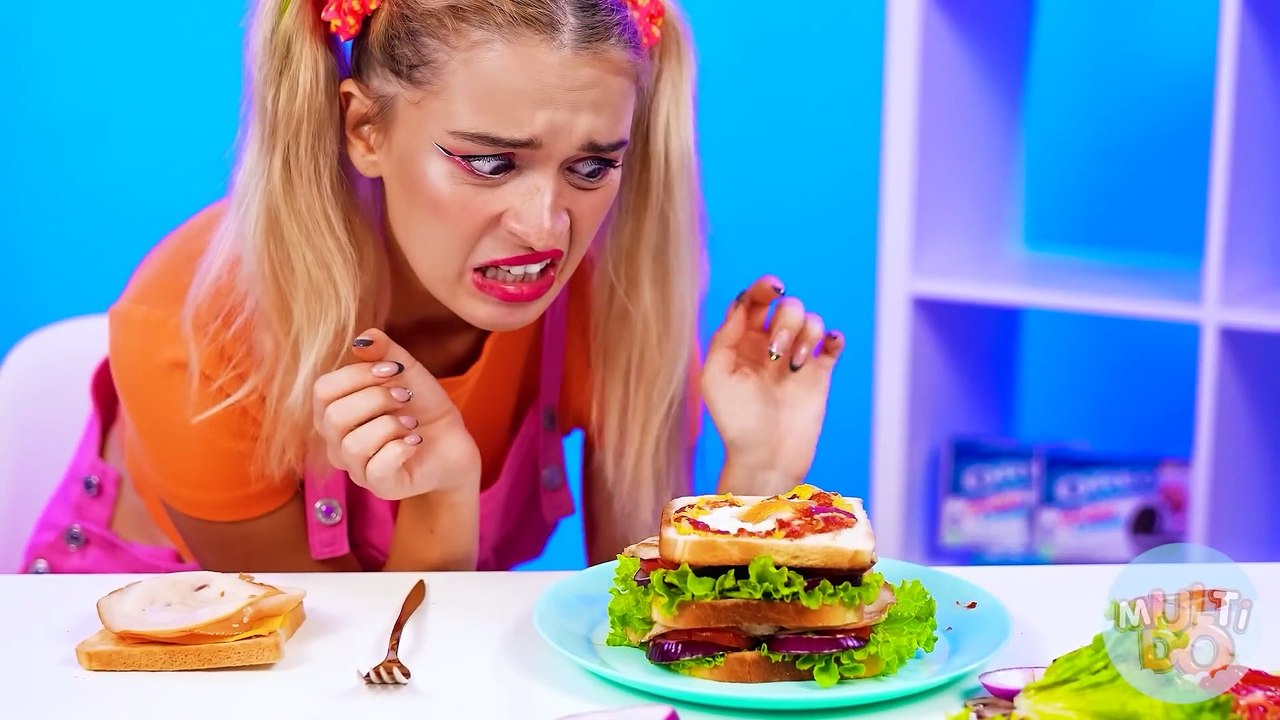 Me vs Grandma Cooking Challenge | Awesome Kitchen Hacks