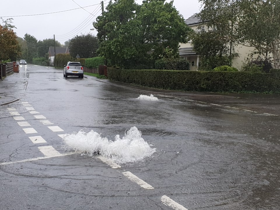 Leasingham flooding