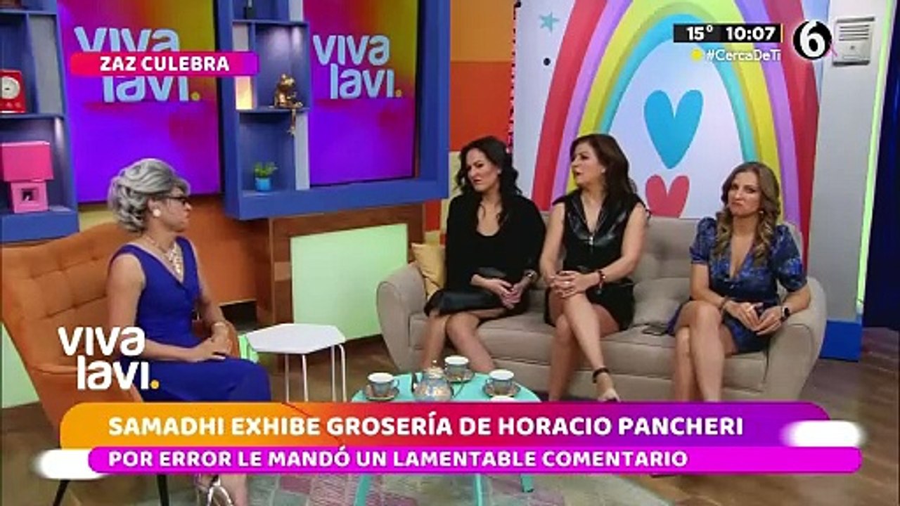 "Me hackearon": Así responde Horacio Pancheri a mensaje de Samadhi Zendejas