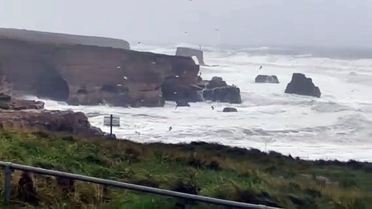 Storm Babet hits South Shields