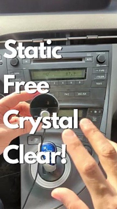 prius 3 bluetooth audio #prius #bluetoothadapter #fmtransmitter