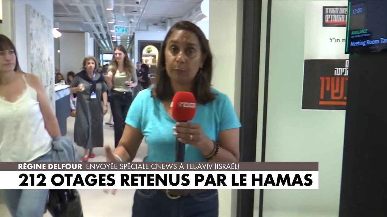 212 otages retenus par le Hamas