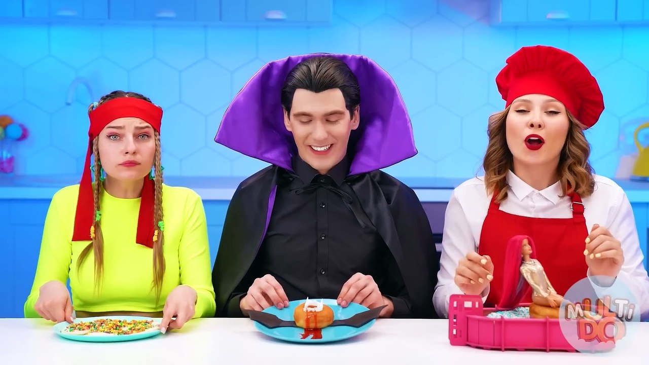 Me vs Vampire Cooking Challenge