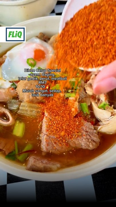 Nikmati Nasi Sup Daging Bakar Terbaik dengan Mi Celup di Bawah Pokok! 🌿