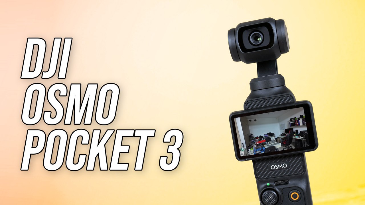 DJI Osmo Pocket 3: ora con sensore da 1 police e schermo girevole