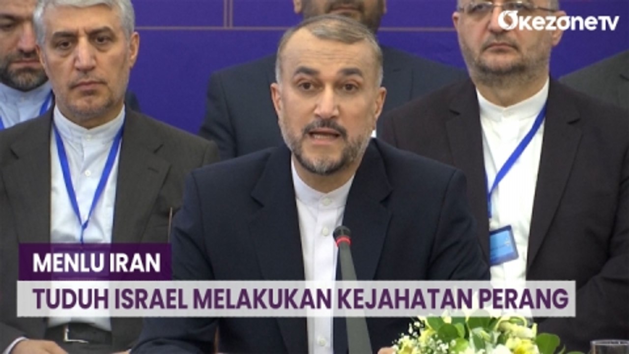 Menlu Iran Menuduh Israel Melakukan Kejahatan Perang di Gaza