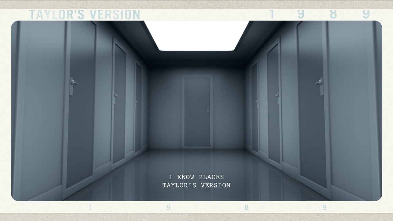 Taylor Swift - I Know Places (Taylor's Version) (Lyric Video)