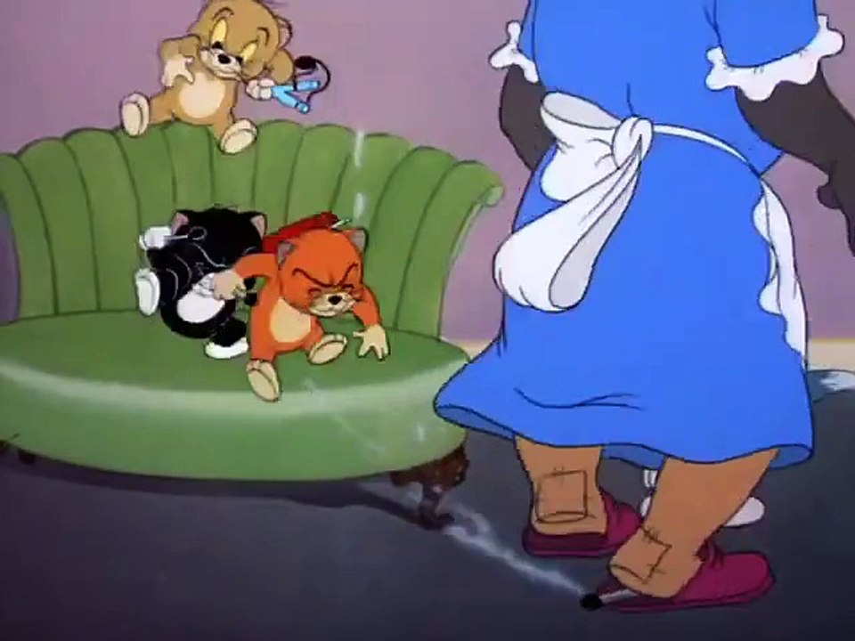 tom and jerry cartoon Triplet Trouble