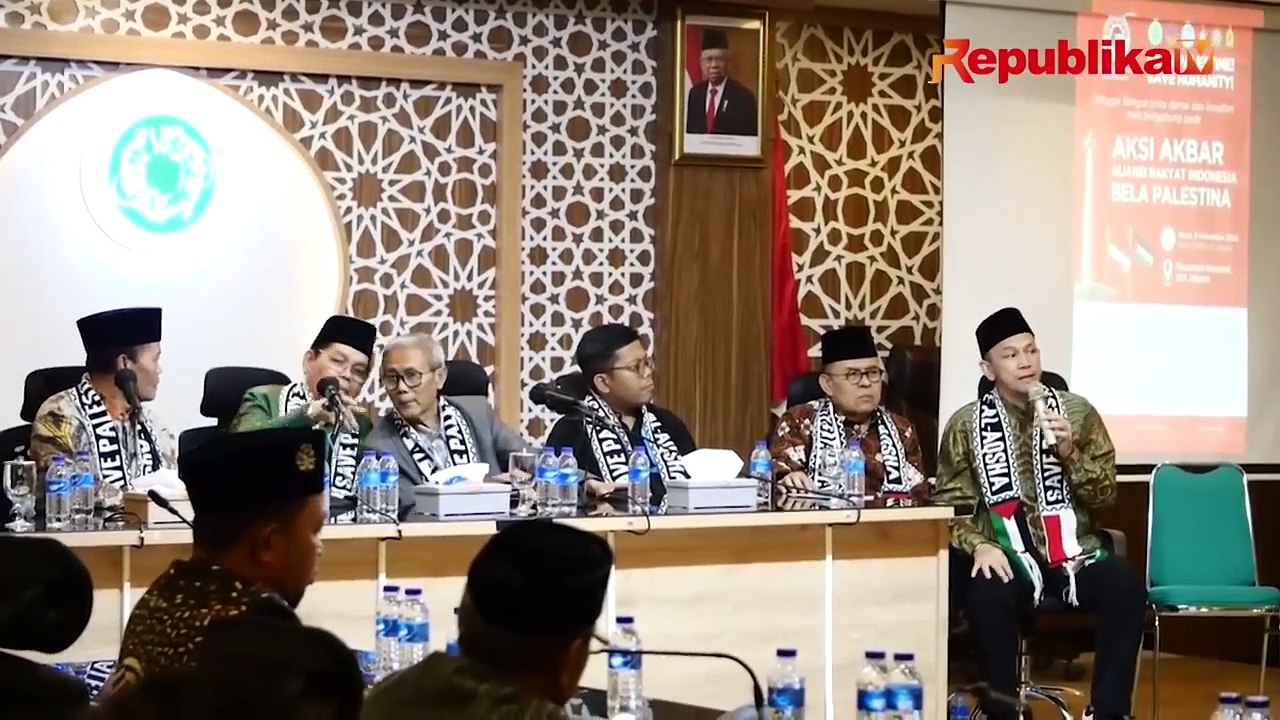 MUI Siap Gelar Aksi Akbar Bela Palestina Pada Ahad Pagi