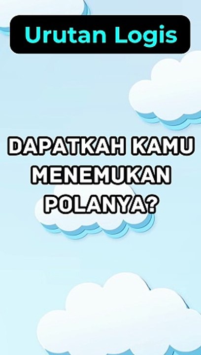 Dapatkah Anda menemukan polanya? | Math Quiz