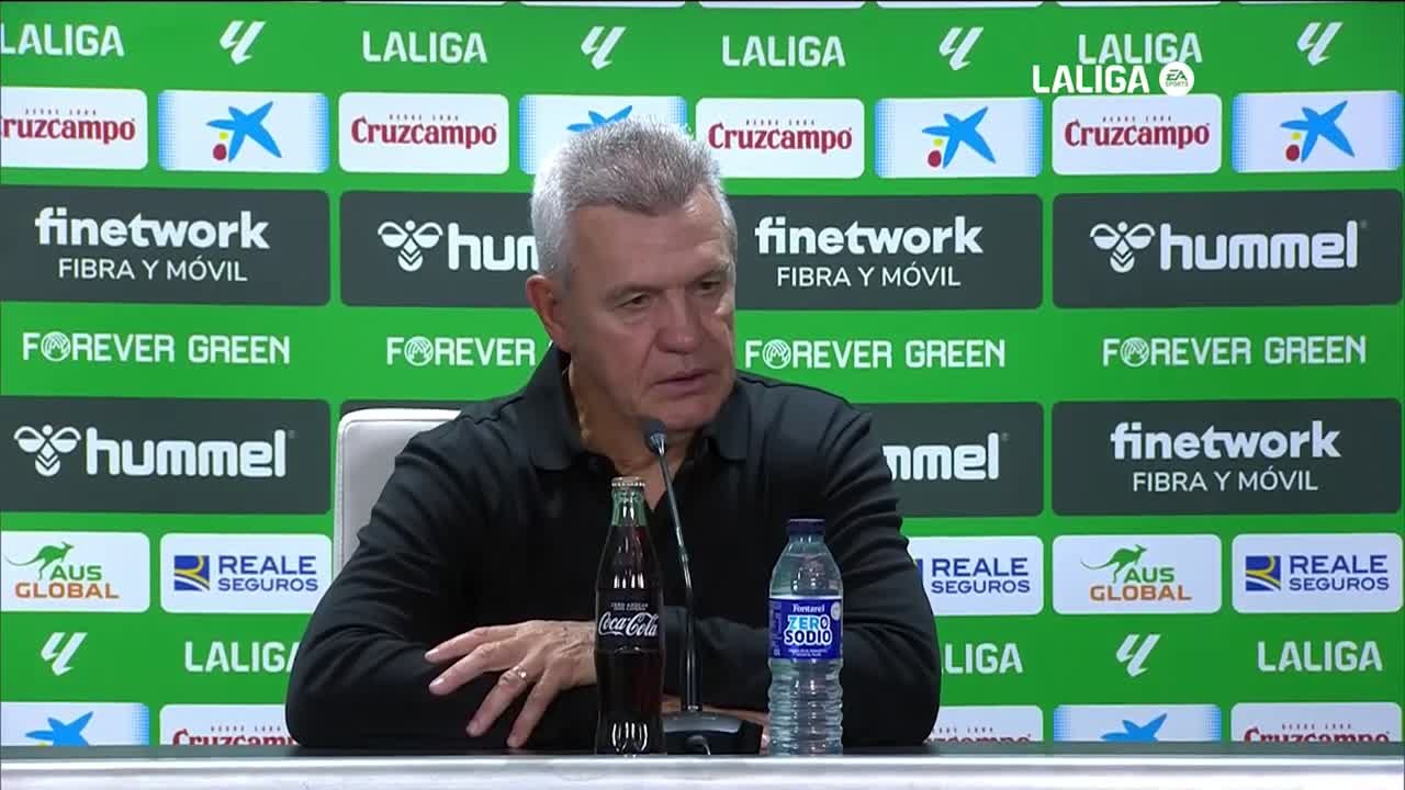 Rueda de prensa Javier Aguirre, Real Betis vs. Real Mallorca