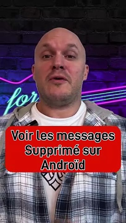 Astuce message supprimé android !