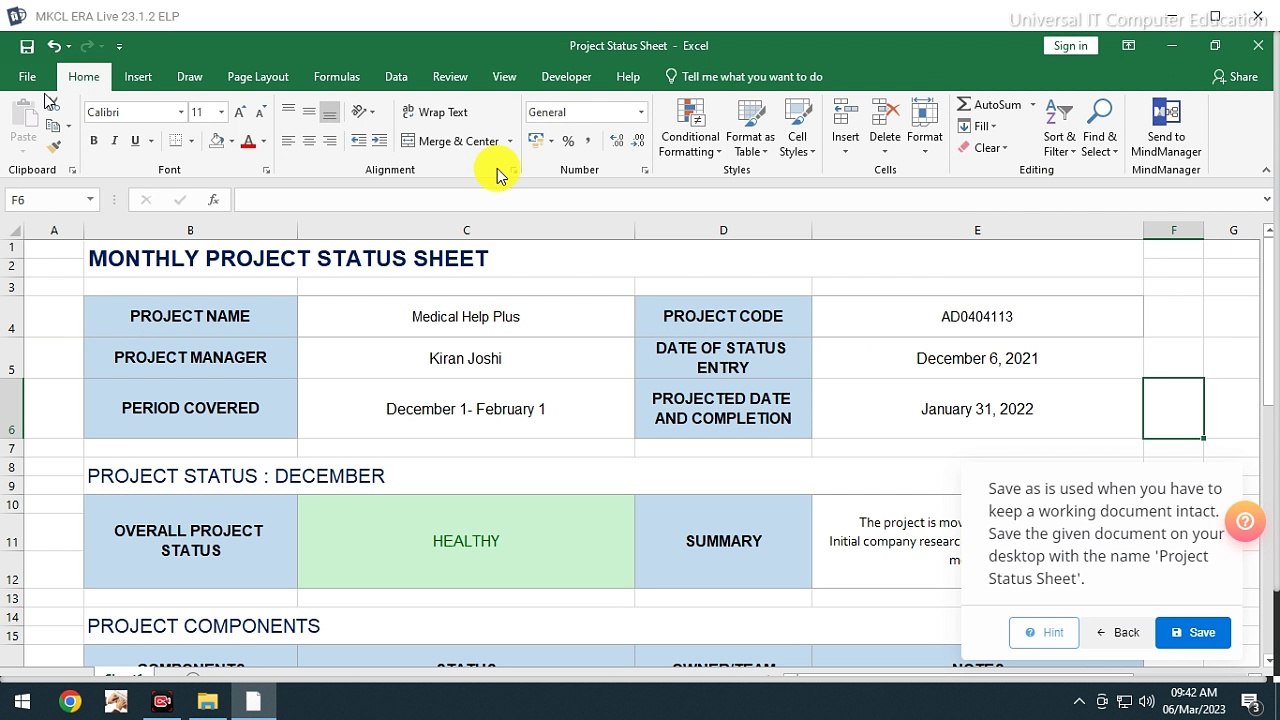 MSCIT Session 24 Simulation Questions