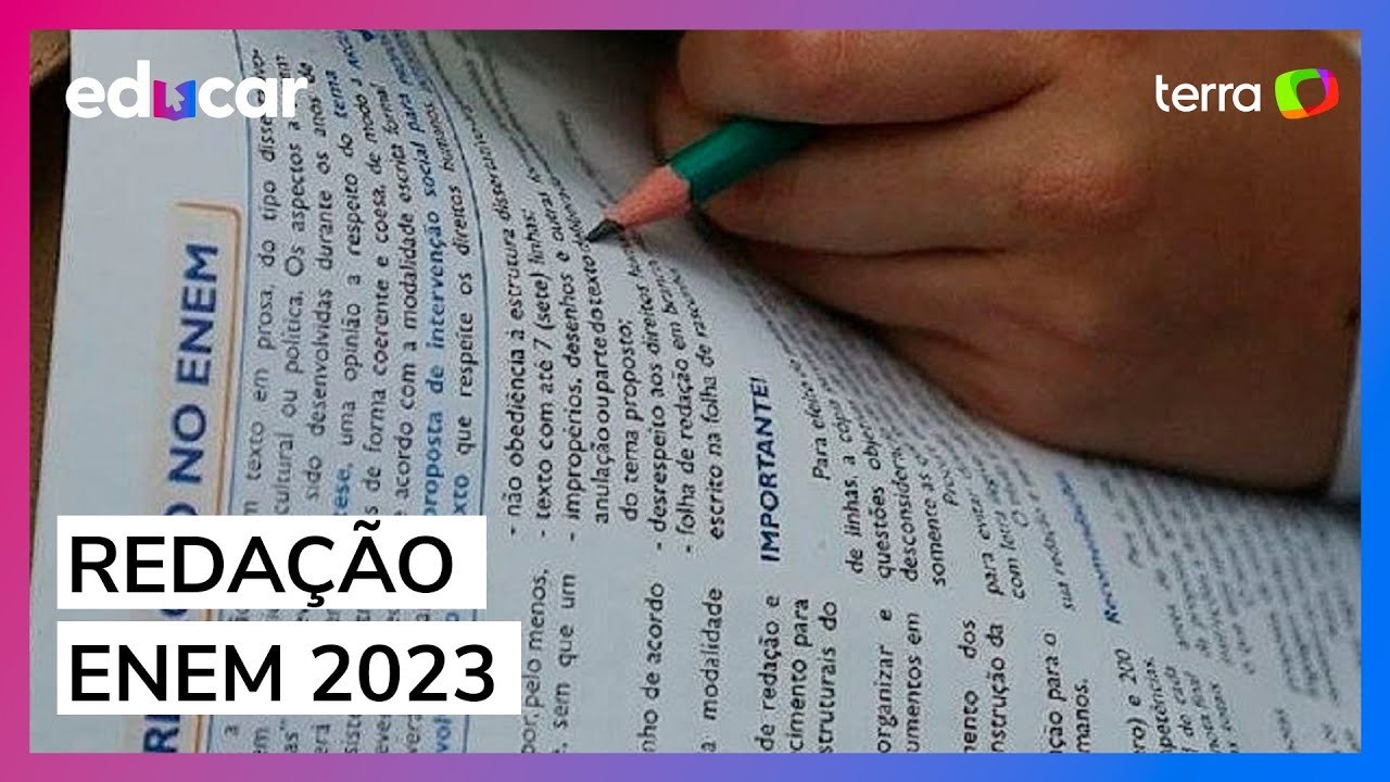 Redação do Enem 2023: como desenvolver o tema proposto?