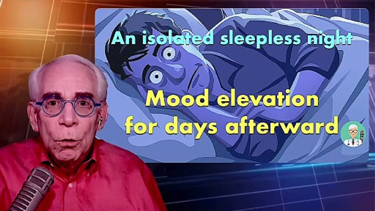 A Sleepless Night Could Lift Your Spirits