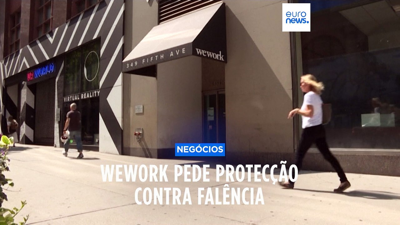 WeWork pede proteção contra falência