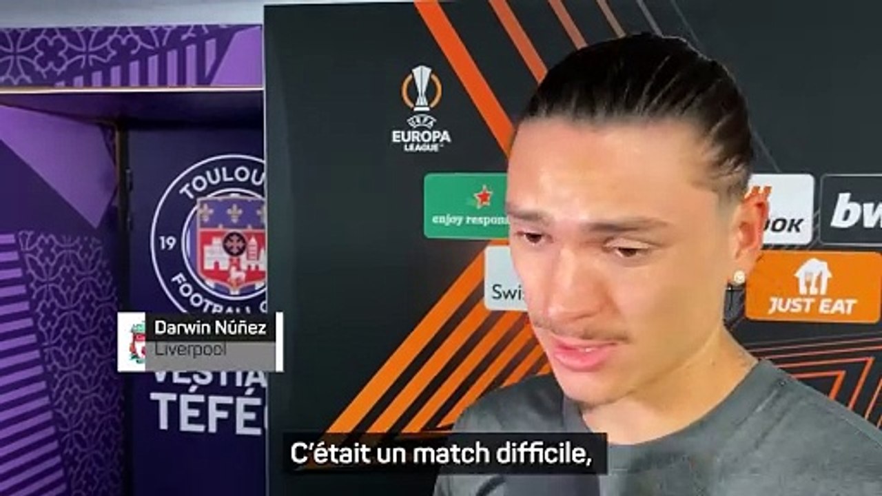 Darwin Núñez : "C'était un match difficile"