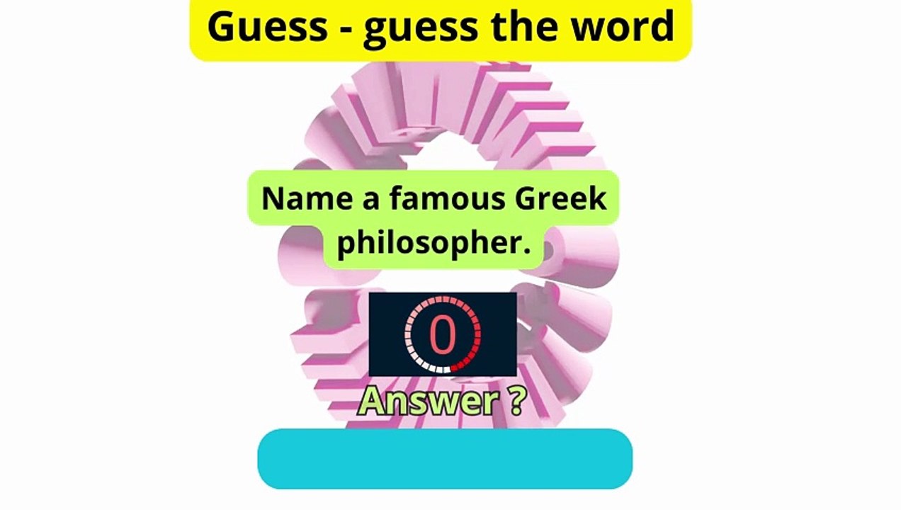 5 guess the words - examples What's the capital of Australia?