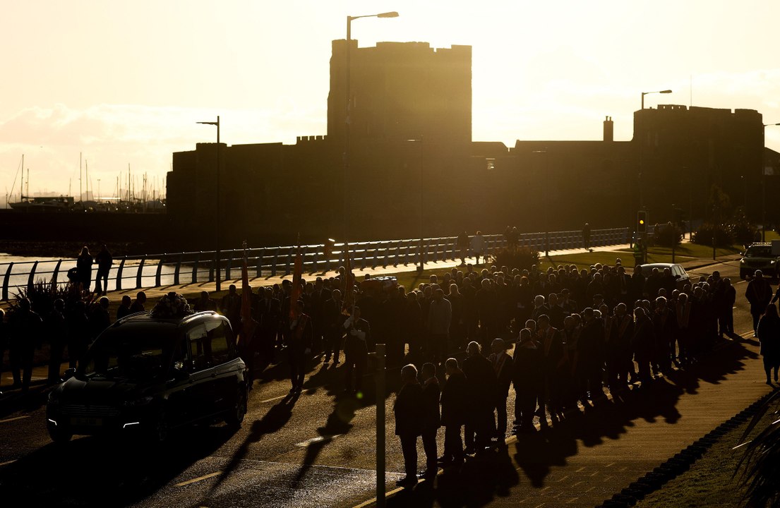 Funeral of David Hilditch