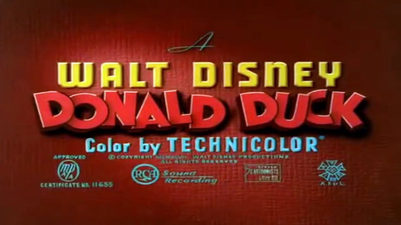 Donald Duck-  Drip Dippy Donald 1948