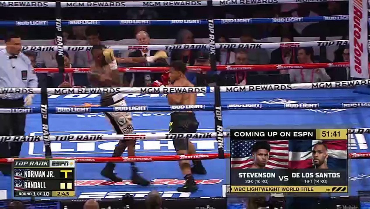 Brian Norman Jr. vs Quinton Randall (16-11-2023) Full Fight