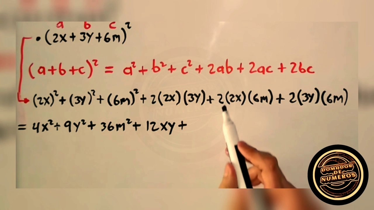 Así de fácil se resuelve un agradable TRINOMIO elevado al cuadrado. (Paso a paso).