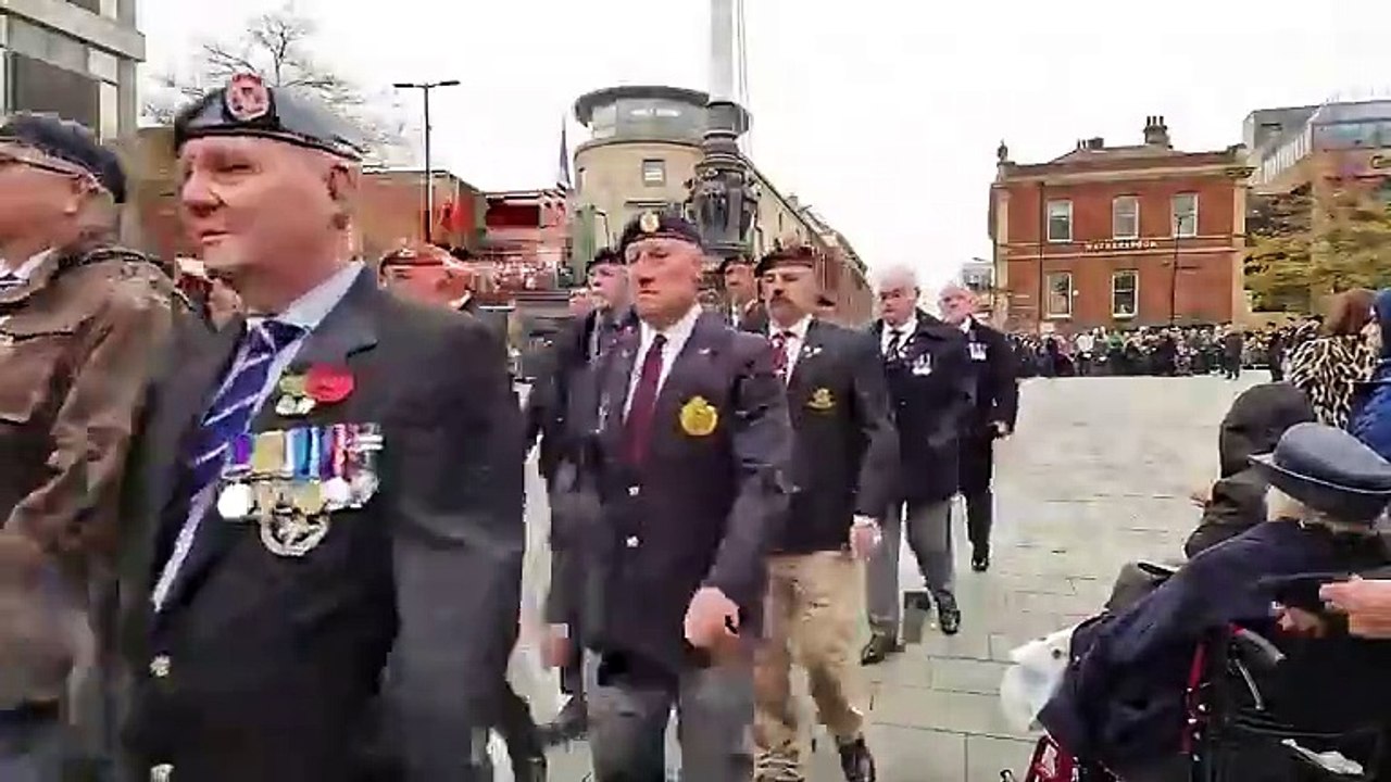 Sheffield Remembrance Sunday 2023