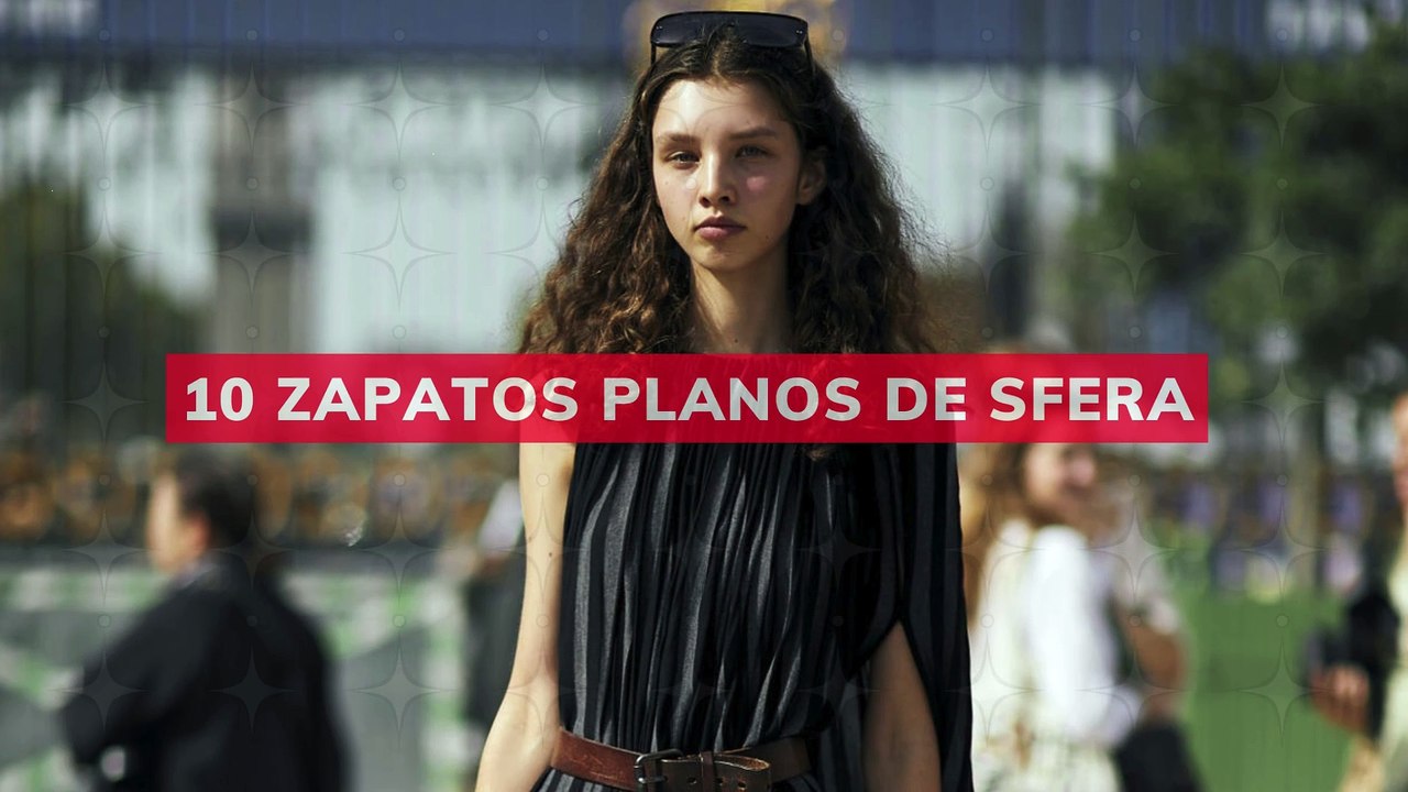 10 zapatos planos de Sfera