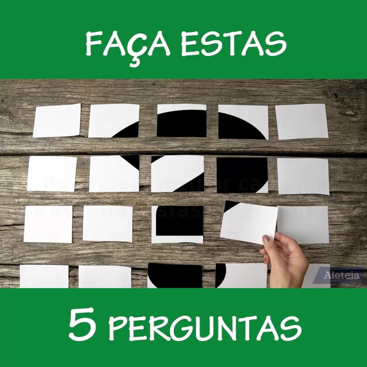 Exame de consciência: 5 perguntas fundamentais