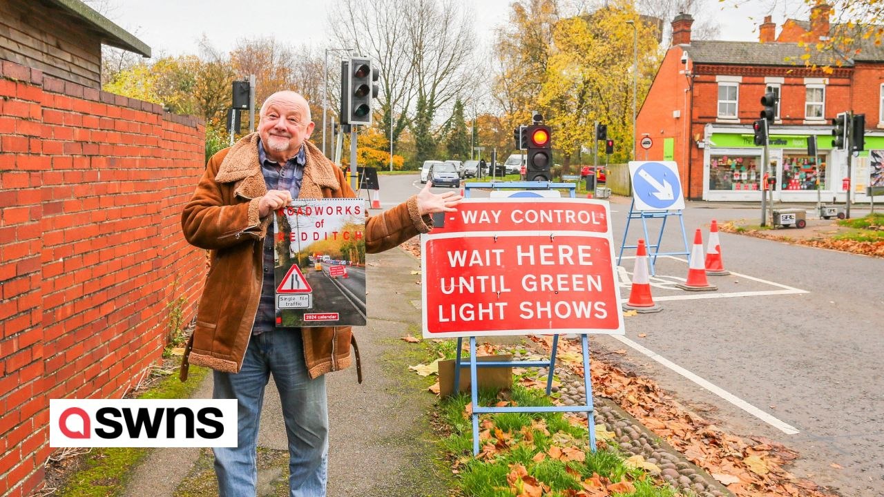 Britain's dullest man produces calendar of his favourite roadworks