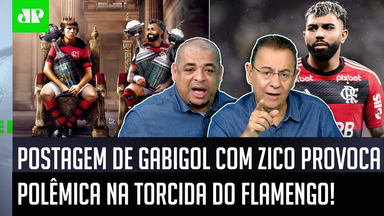 Gabigol PERDEU A NOÇÃO e DESRESPEITOU Zico? Postagem sobre o Flamengo PROVOCA POLÊMICA!