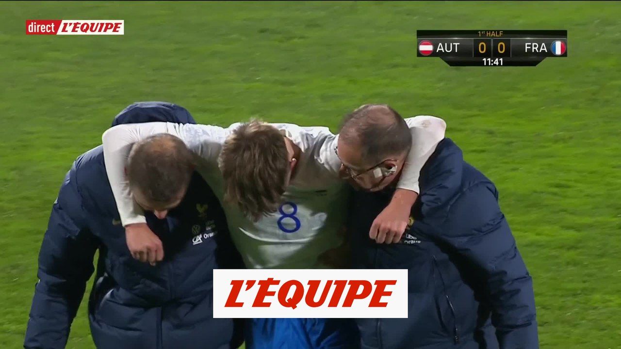 Lepenant sort sur blessure avec les Espoirs - Foot - Bleuets