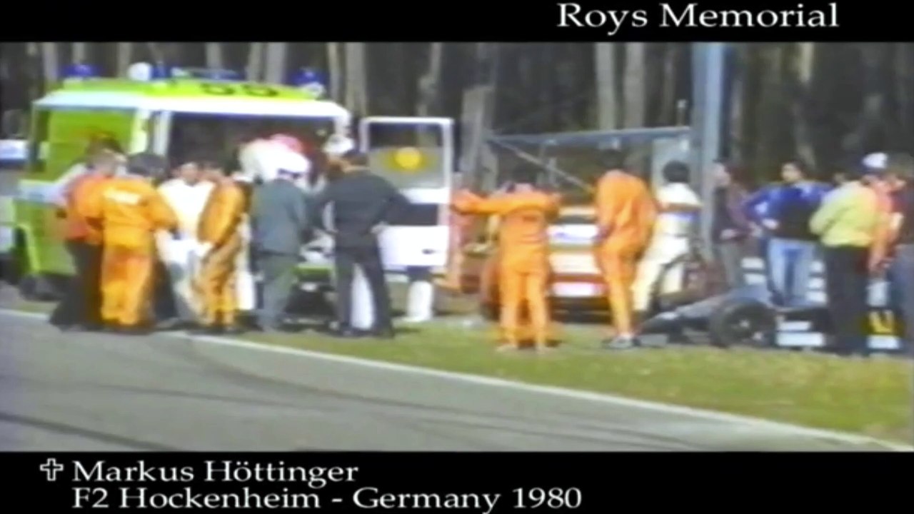 Markus Höttinger's Fatal Crash @ Hockenheim 1980 (Aftermath)