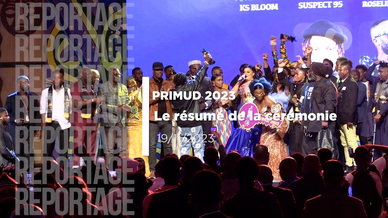 Primud 2023 : le résumé de la cérémonie