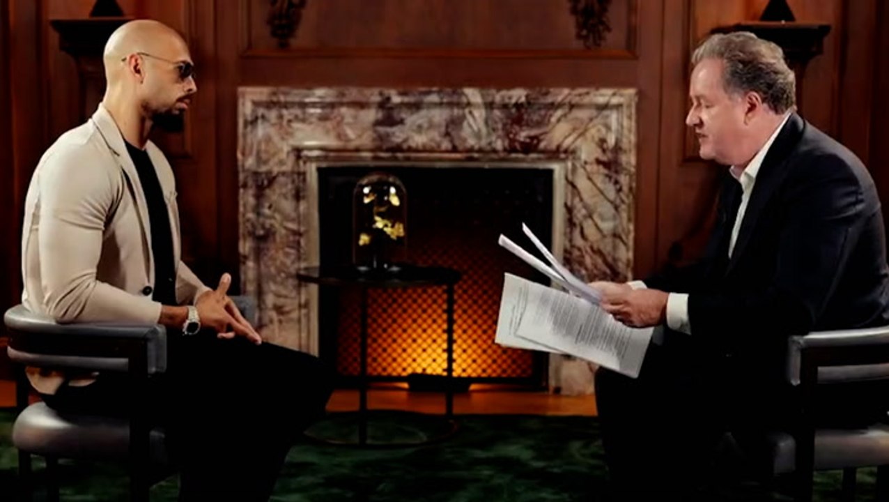 Piers Morgan reads Andrew Tate’s offensive tweets back to him: ‘Pure misogyny’