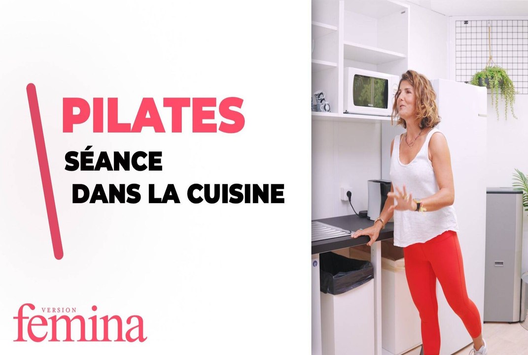 5 exercices de Pilates à réaliser chez soi dans sa cuisine