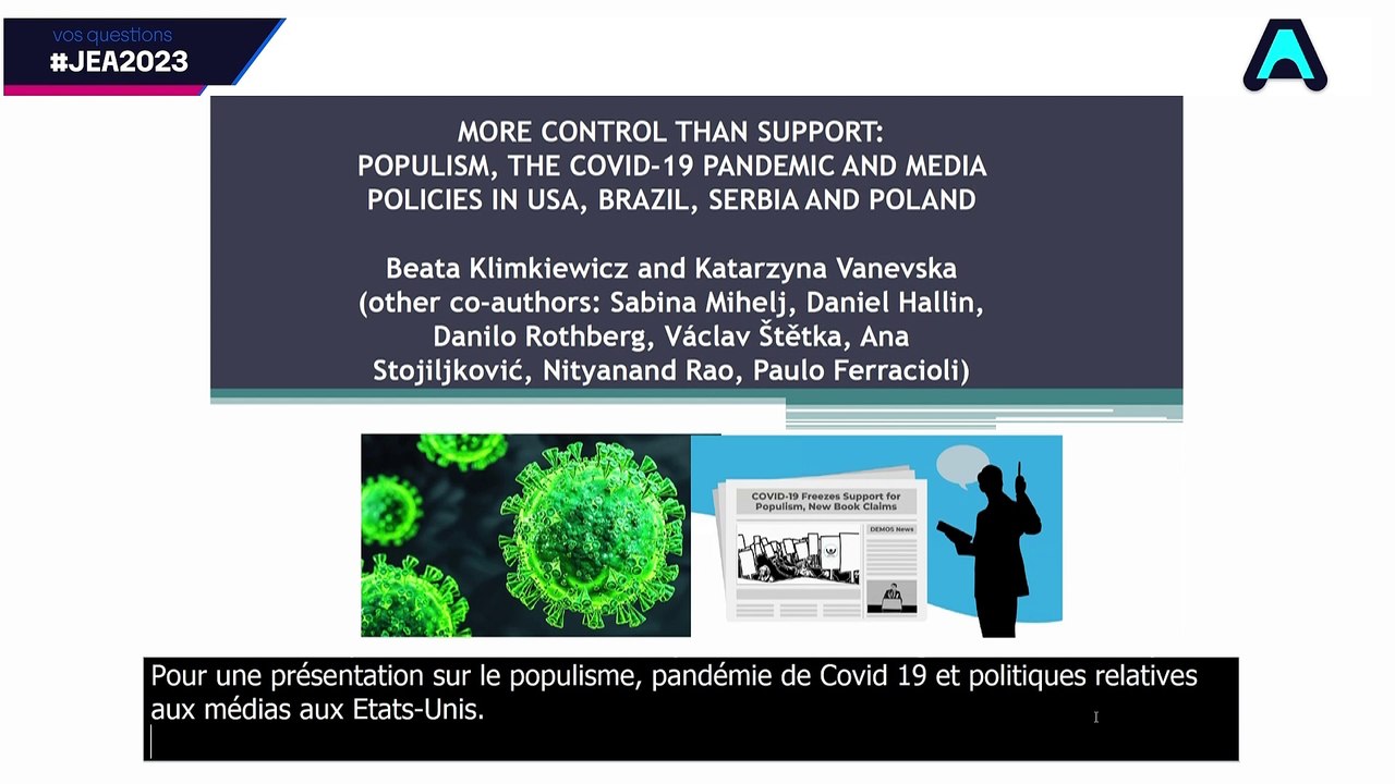 Journée d'études 2023 de l'Arcom : Katarzyna Vanevska