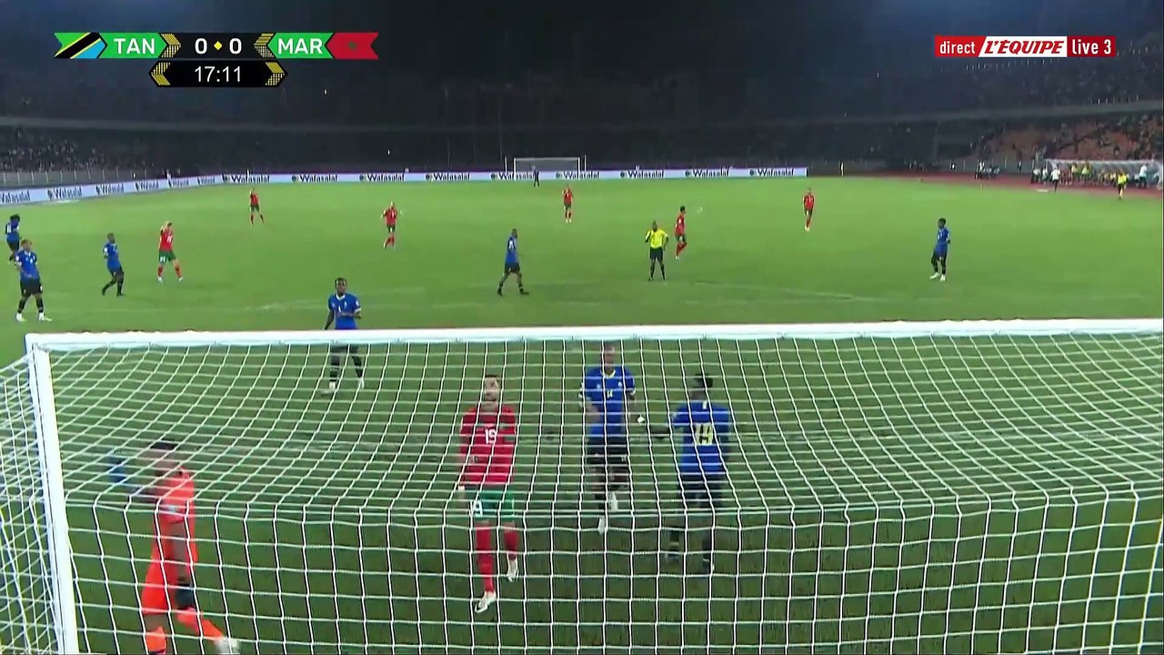 Le replay de Tanzanie - Maroc - Football - Qualif CM