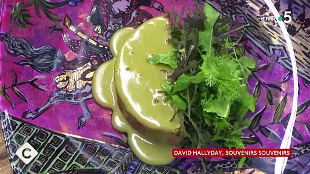 David Hallyday dans l'émission "C à Vous", sur France 5.