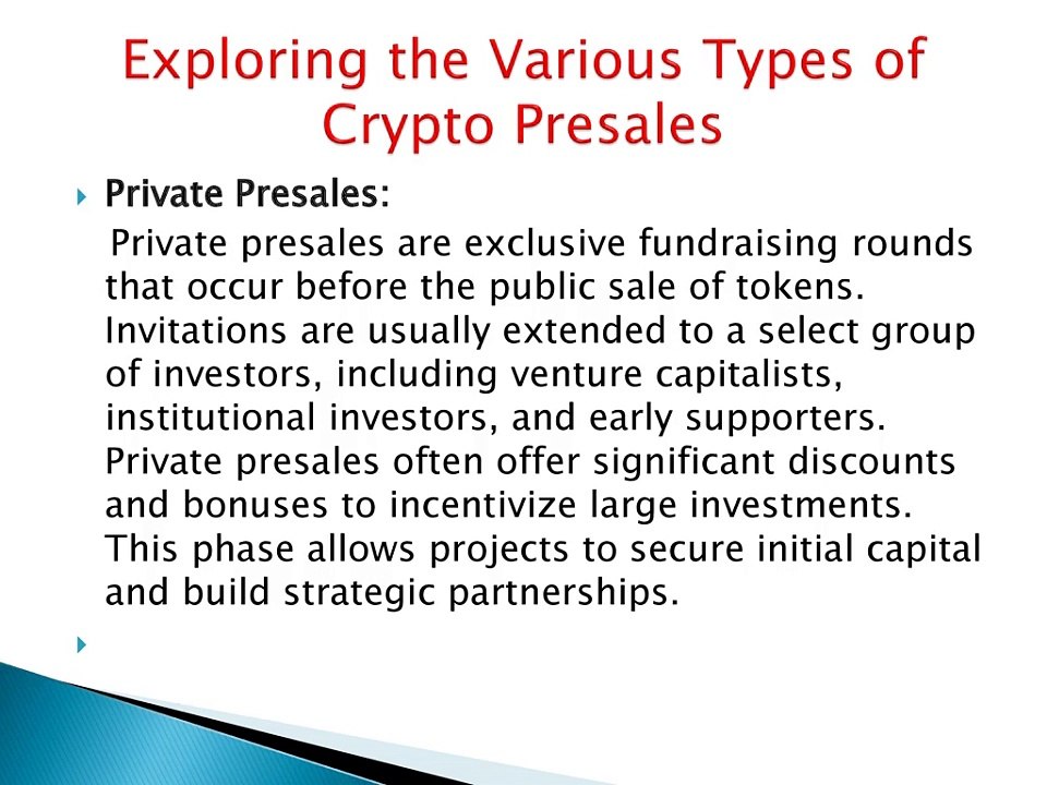Seize the Moment: Your Guide to Successful Crypto Presale Investments