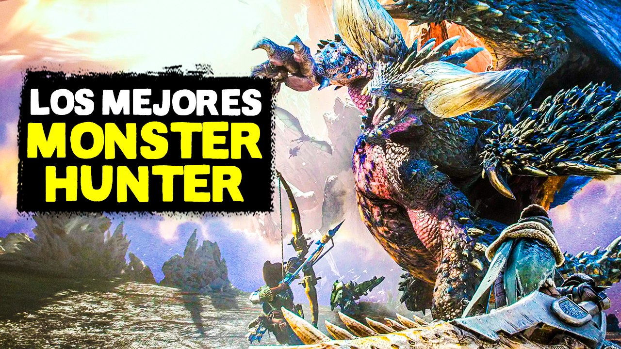 Todos los JUEGOS de MONSTER HUNTER ordenados de PEOR a MEJOR