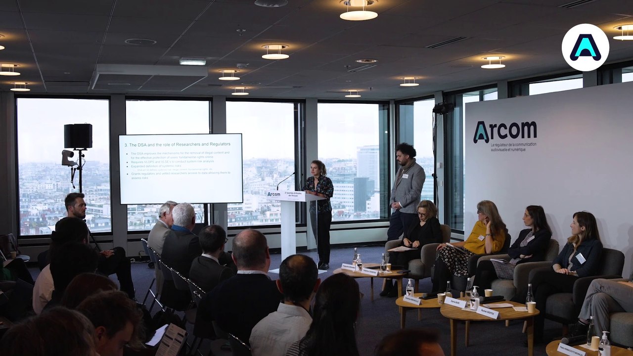 Journée d'études 2023 de l'Arcom : rétrospective