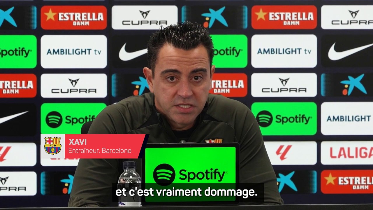 Xavi : "Gavi est un joueur irremplaçable"