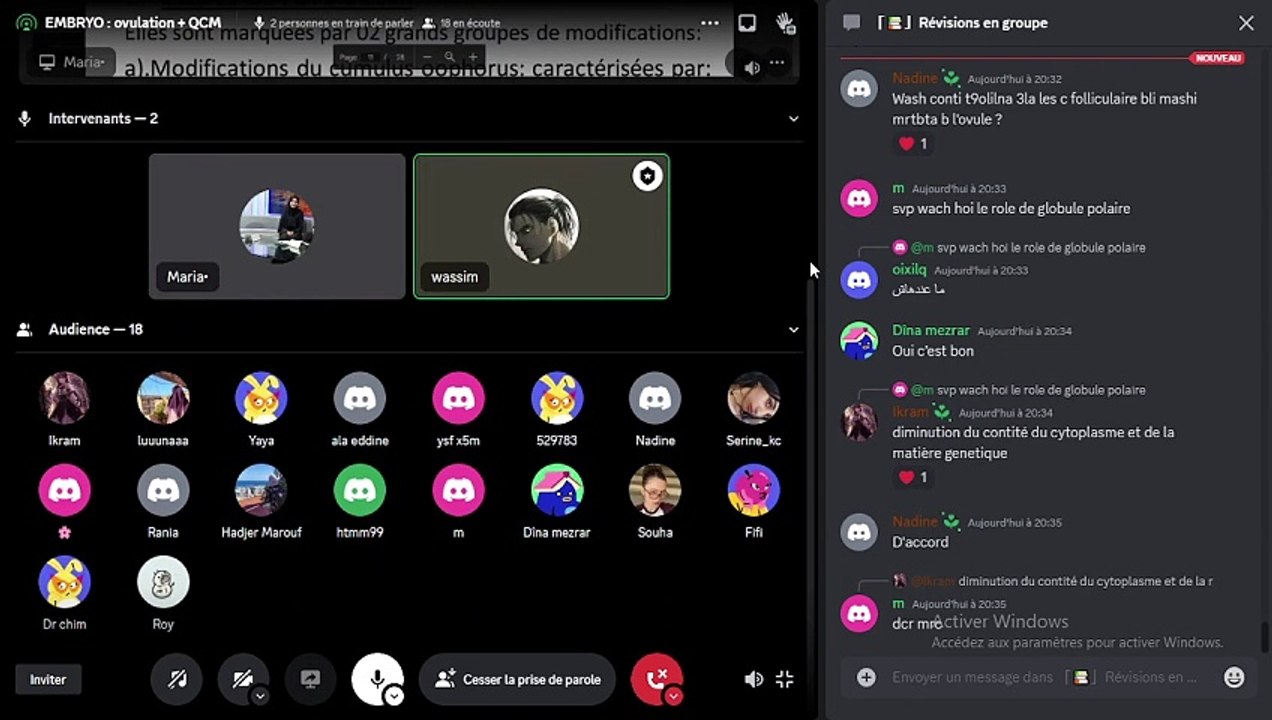 OVULATION ET OVOCYTE