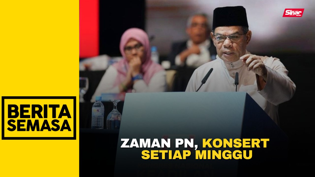 'Bila konsert Coldplay, semua riuh rendah' - Saifuddin