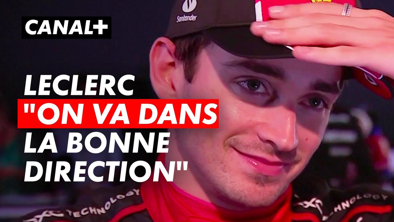 Charles Leclerc : "On va dans la bonne direction"