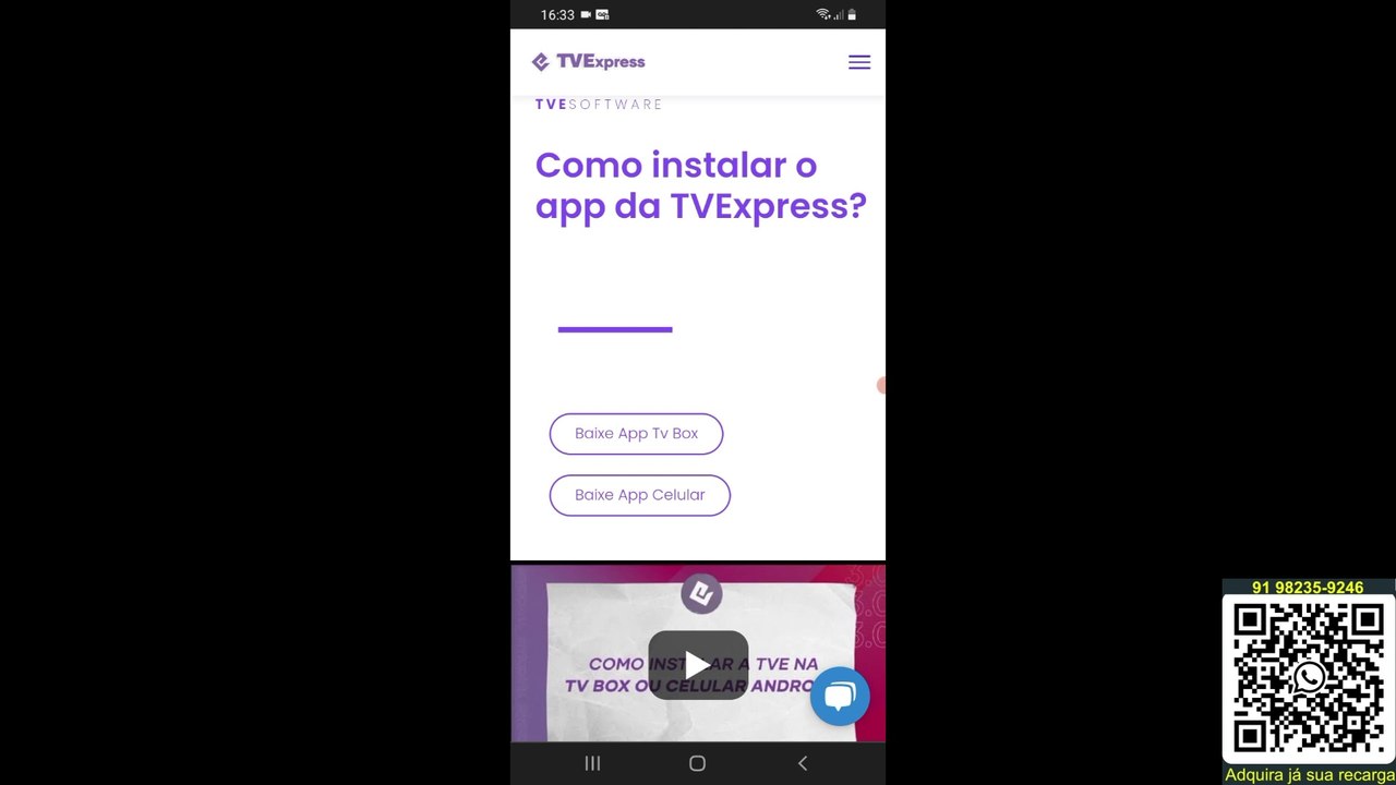 Como instalar o TV EXPRESS no CELULAR (2024)